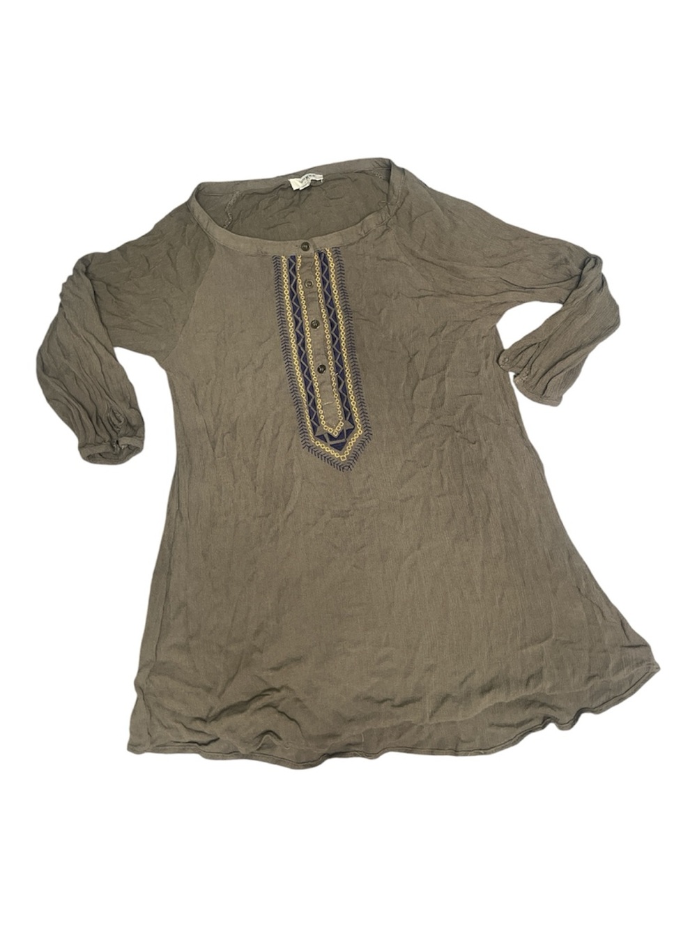 Umgee size small tunic top
Army green